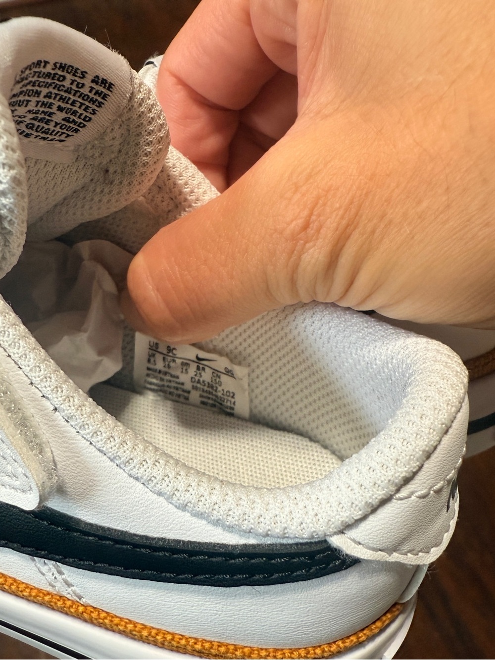 Nike Court Legacy Sneakers Kids toddler 9c - Picture 8 of 10